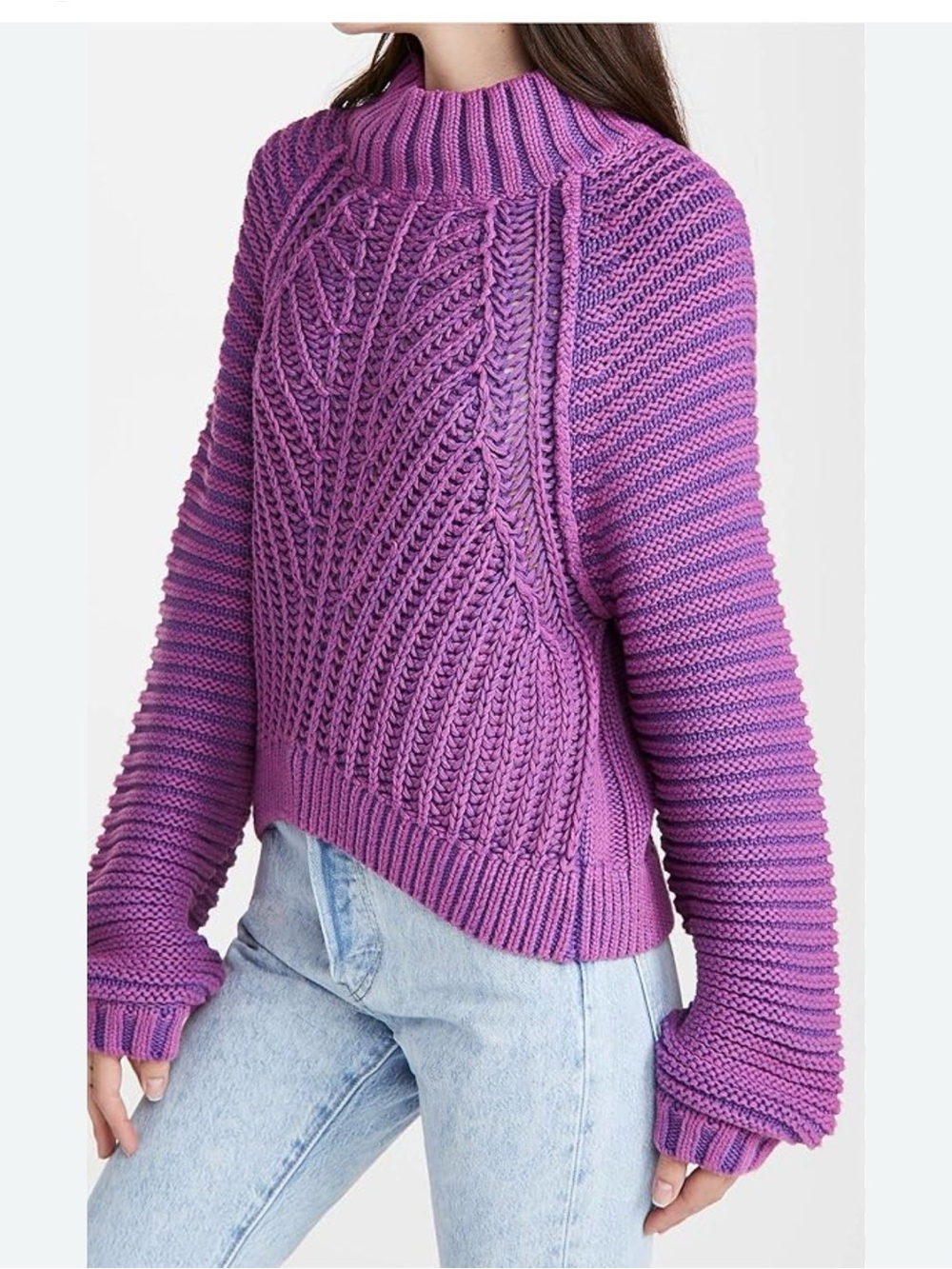 Free People Sweetheart Mock Neck Sweater